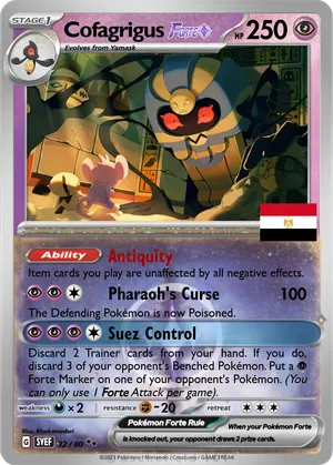 cofagrigus pokemon card Cofagrigus 040/086 (Masterball Holo)