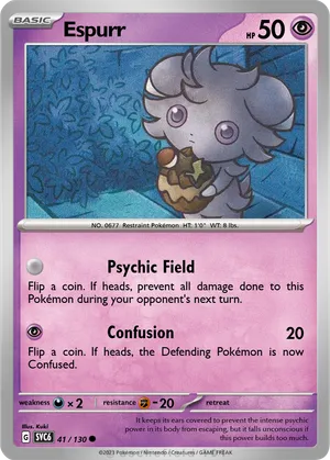 pokemon espurr card CP3 016/032 C Listed cards may have imperfections. Espurr AR 087/080 Pokemon card