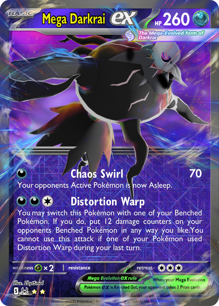 Mega Darkrai - MegaCharizardY12
