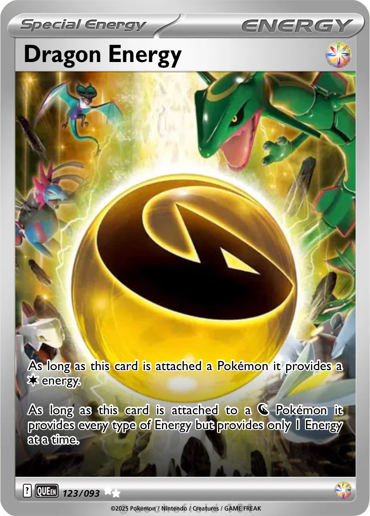 dragon energy card pokemon GGT - Delta Species Rainbow Energy provides C Energy Dragonite | Silver Tempest |