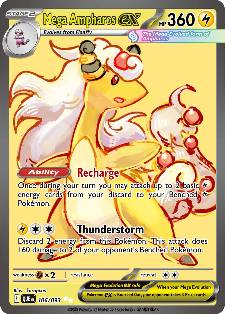 mega ampharos pokemon card Mega/M EX (XY Ancient Origins #28/98) Rare/Holo-Foil Weakness Fighting 2 Resistance Metal 2026 Pokemon Mega Evolution Chaos