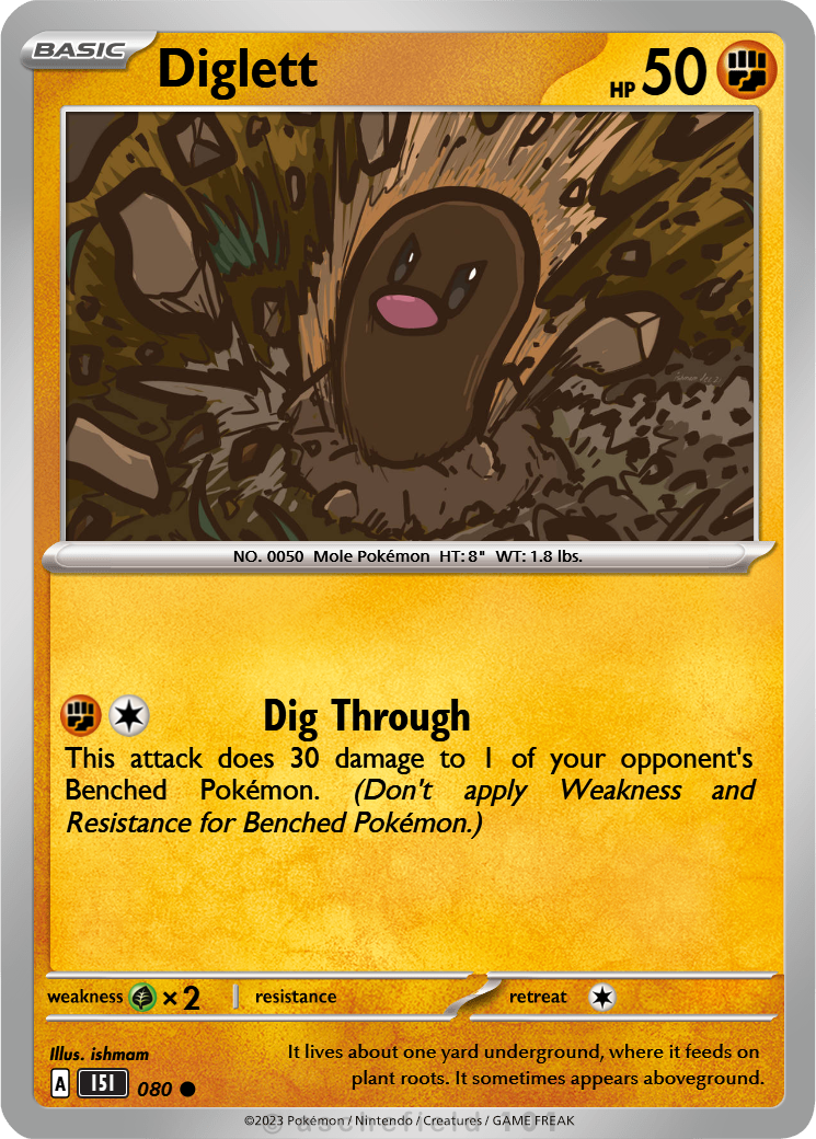 Diglett - Meltan808TCG
