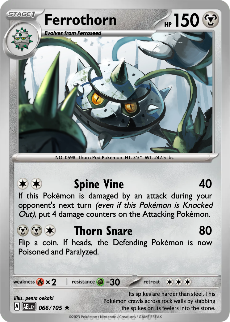 ferrothorn pokemon card value Ferrothorn