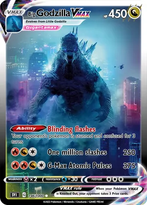 godzilla pokemon card gx Godzilla