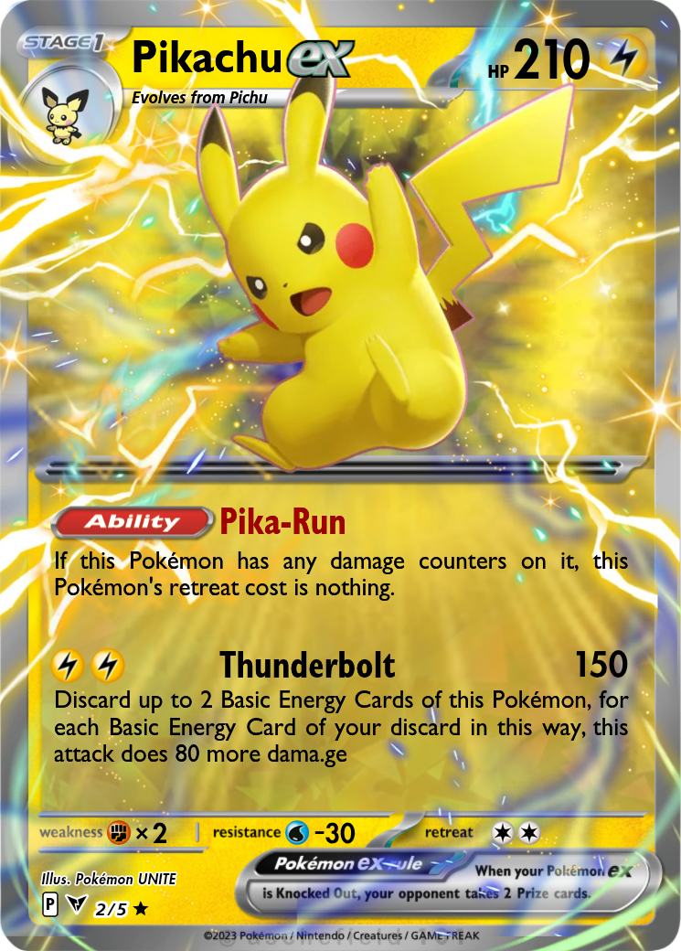 Pikachu - Mimikyu-KyuremWhite