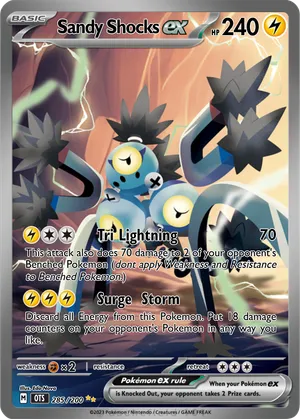 sandy shocks pokemon card Sandy Shocks sv4K 083/066 Japanese Ver (SR) K-TCG Magnetic Burst If you have 3 or more Energy in play Pokemon Trading Card TCG Sandy