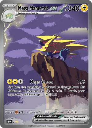 mega manectric pokemon card Manectric Cards | Dex