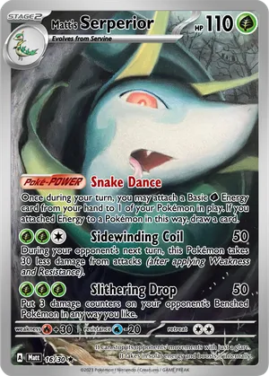 shiny serperior pokemon card ex Black Bolt | sv11B | Pokmon Encased in a durable acrylic holder to highlight the vibrant artwork of this fan Serperior V (Full Art) 170