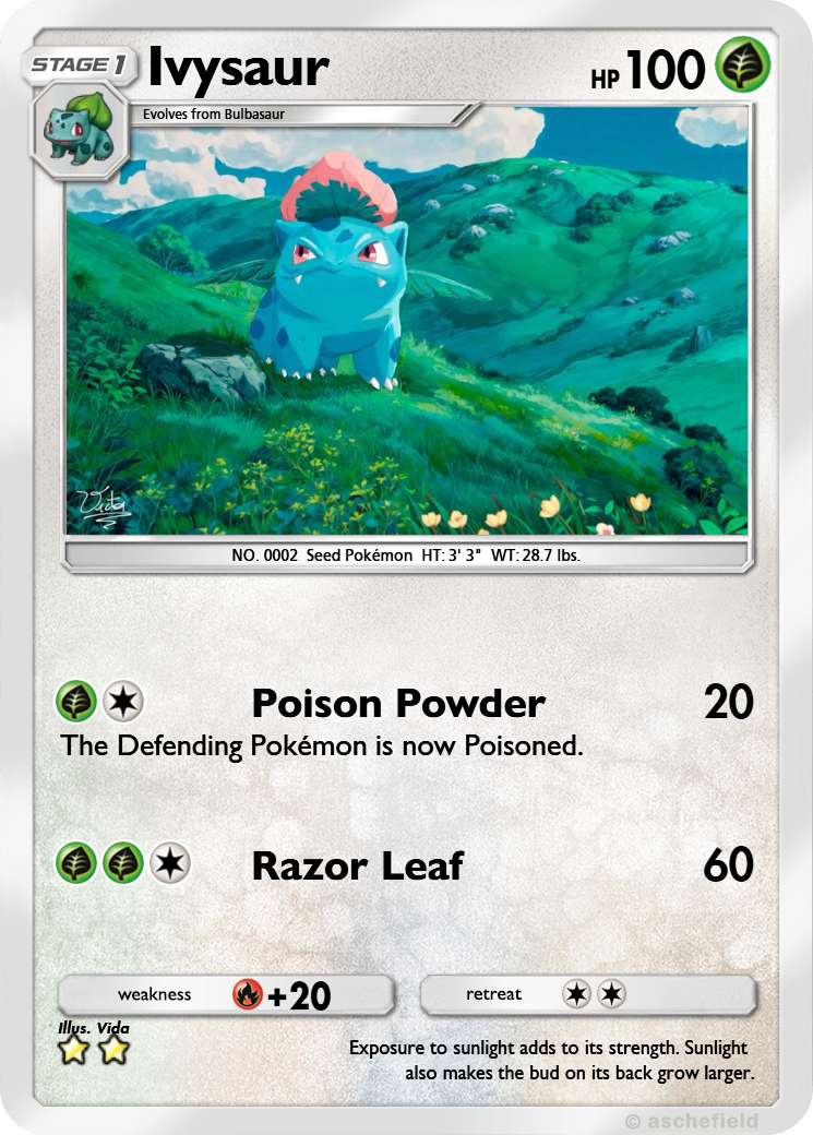 Ivysaur - NoVAartwerks