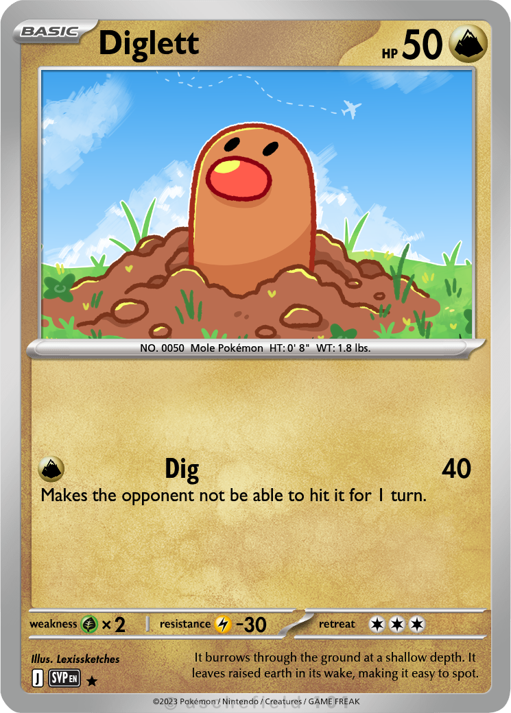 Diglett - Notapokemonmaster