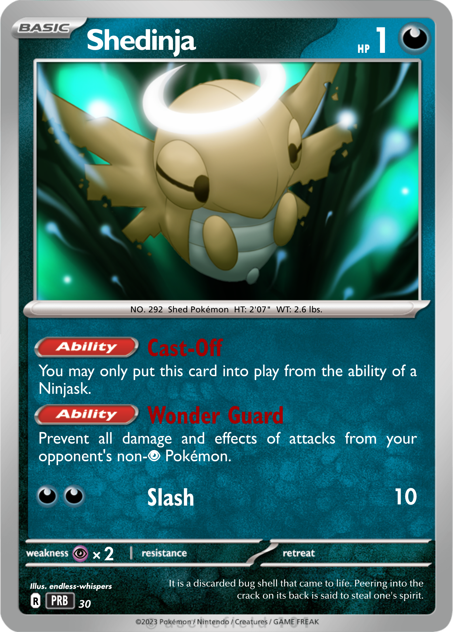 shedinja pokemon card Vintage Rare - Shedinja EX Deoxys Non-holo Pokemon Card 14/107 - VG
