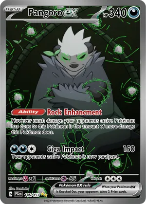 pokemon card pangoro POKMON CARD GAME s12 059/098 U