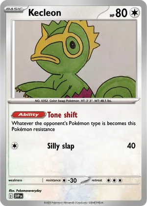 kecleon pokemon card 150/191 If heads prevent that damage Kecleon 52/132 - Secret Wonders
