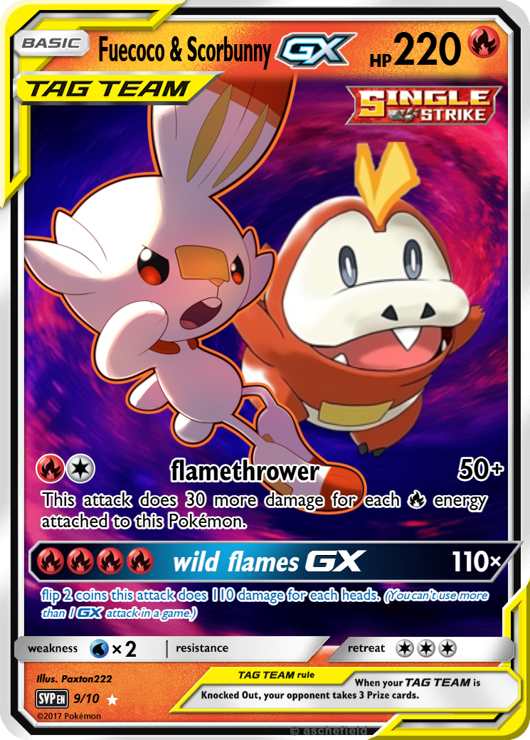 Fuecoco & Scorbunny - Paxton222