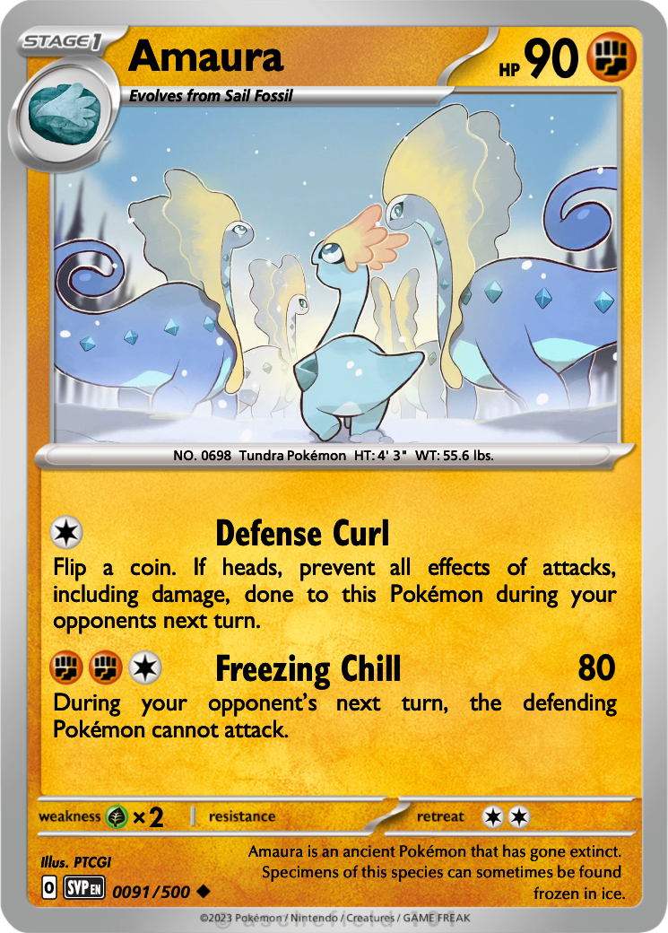 amaura pokemon cards Amaura