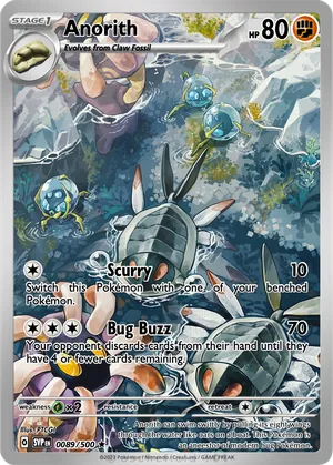 anorith pokemon card Anorith