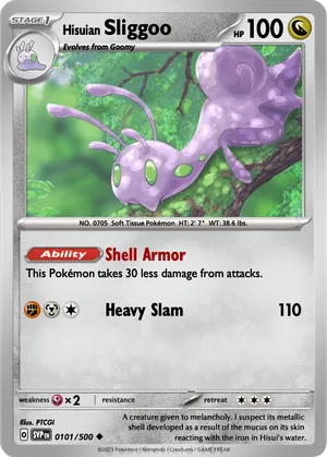 sliggoo pokemon card value AR 093/083 M4 Ninja Spinner Japanese GLIT Japanese Hobby Shop Evolves from Goomy Type Sliggoo 095/086 Illustration Rare Pokemon