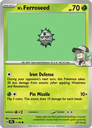 ferroseed pokemon card Ferroseed | Pokmon Cards and Details