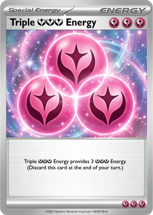 triple energy pokemon card Triple Acceleration Energy #190 Prices | Pokemon Unbroken Bonds