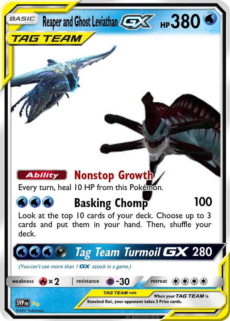 Reaper and Ghost Leviathan - PikachuIllustrator