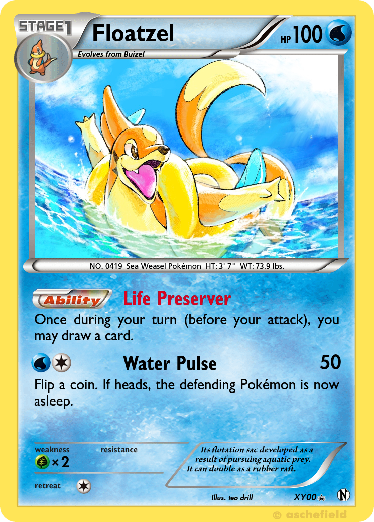 Floatzel - Pikagamer9000