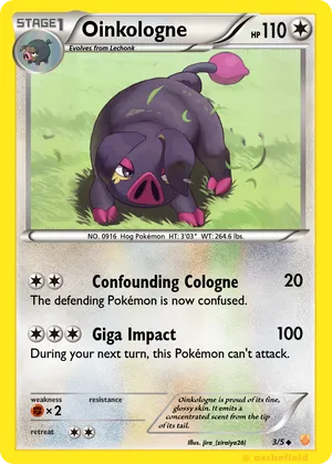 oinkologne pokemon card Pokemon TCG Oinkologne - Journey Together NM sv9-140