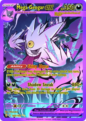 mega gengar shiny pokemon card Pokmon M EX Black Star Promo Holo XY166 have for your premier collection. M Gengar-ex XY Promos