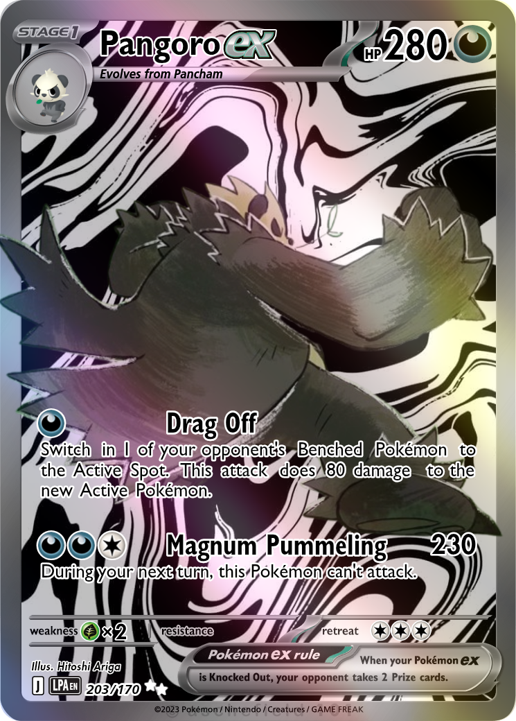 pokemon card pangoro Pangoro XY Black Star Promos | Pokmon