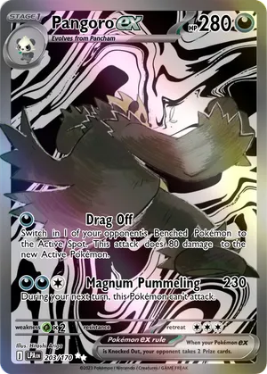 pangoro pokemon card Pangoro | SMGuardians Rising