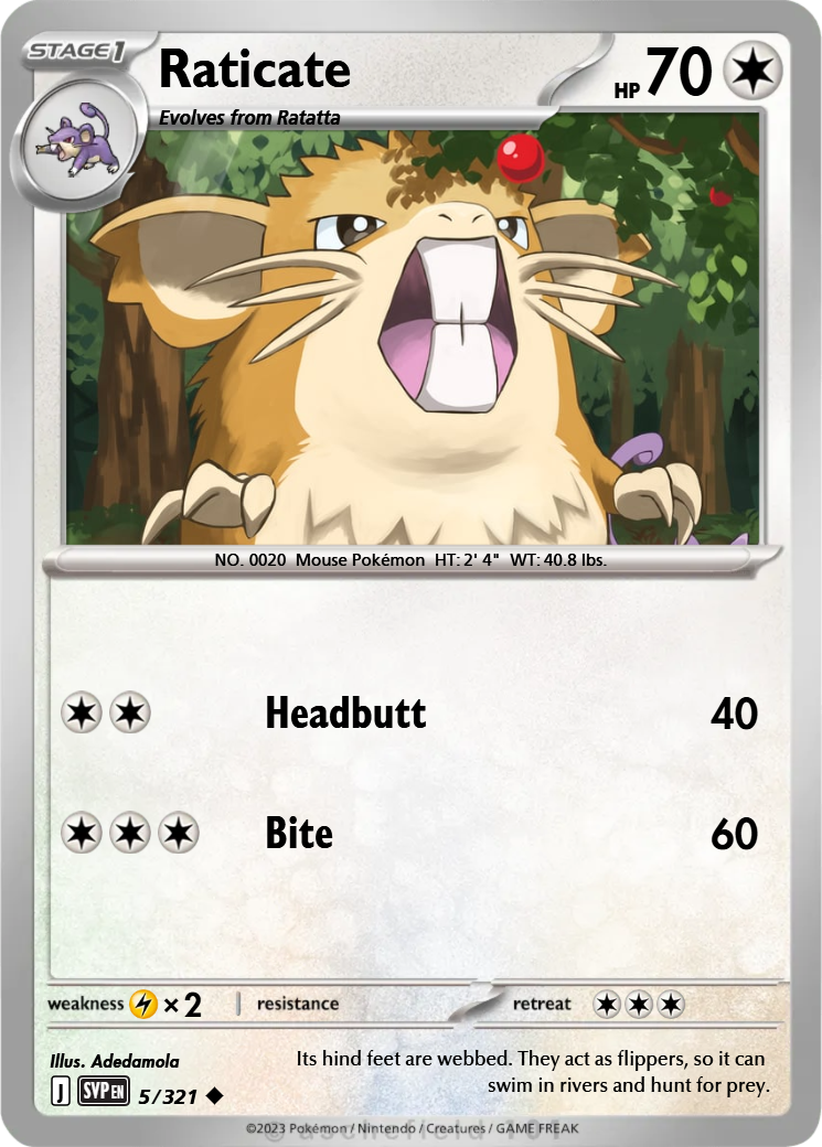 Raticate - Plasmablades