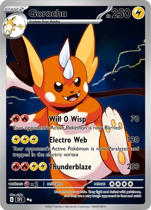 gorochu pokemon card Pokemon Gorochu 14