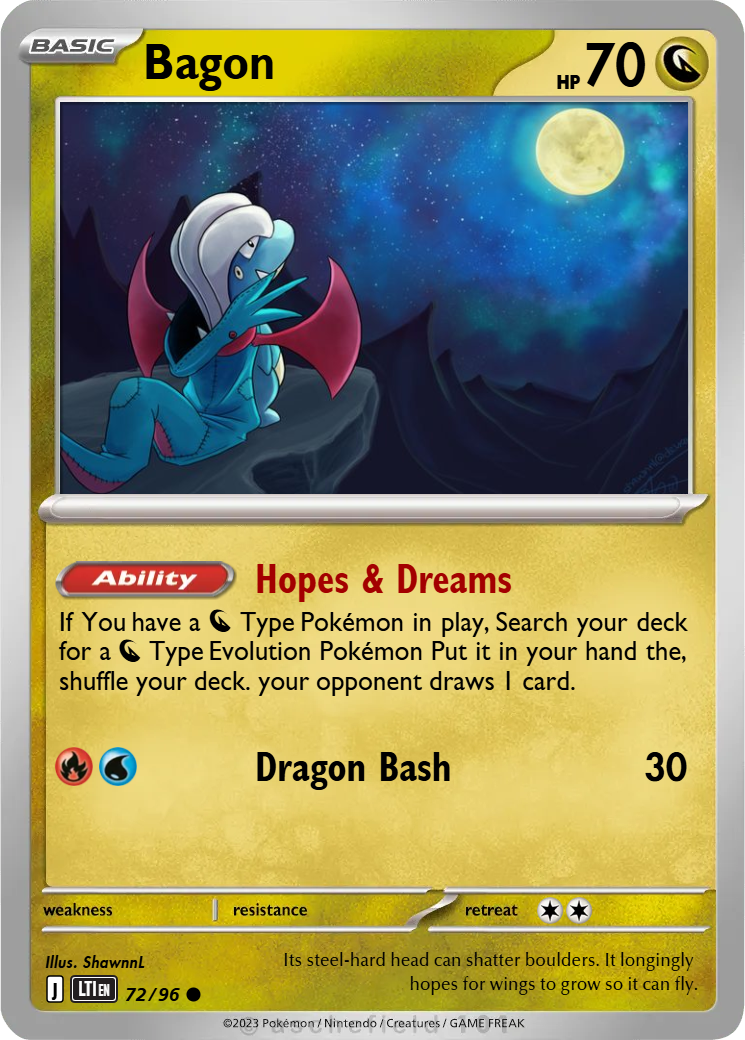 pokemon bagon card EX Dragon Frontiers Dragon Vault Type Pokemon 2012 V-Jump Magazine Bagon