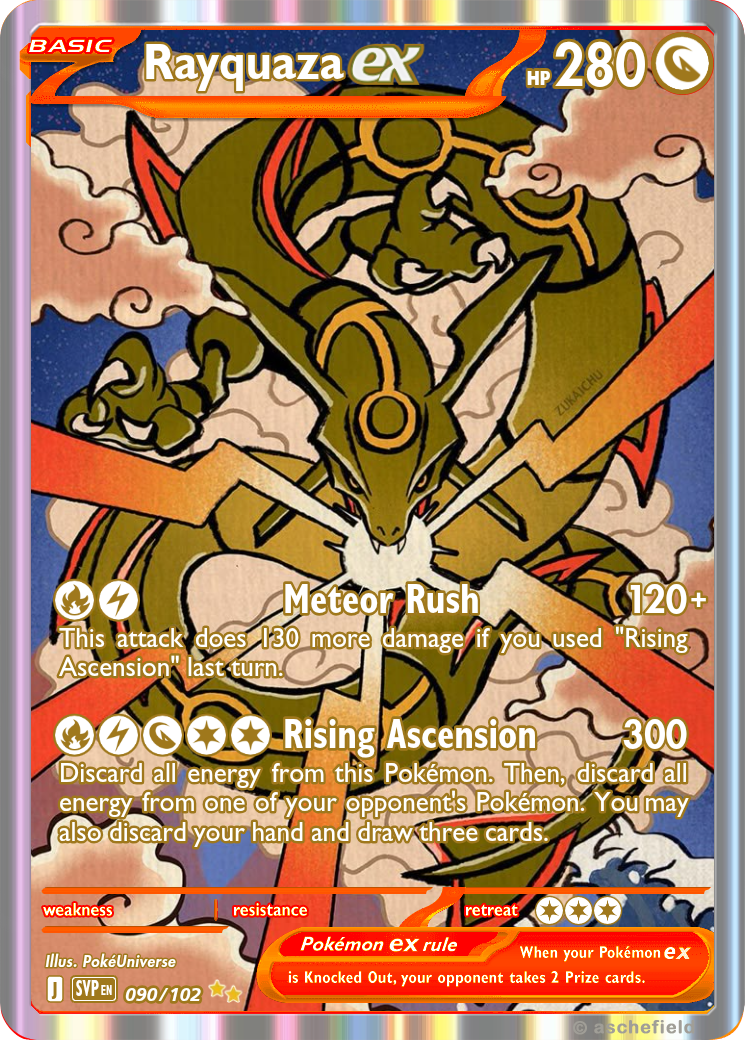 card rush pokemon Christopher Rush is one of the only artists to have done both a Magic and a Pokmon  card! Happy Pokmon Day to everyone!