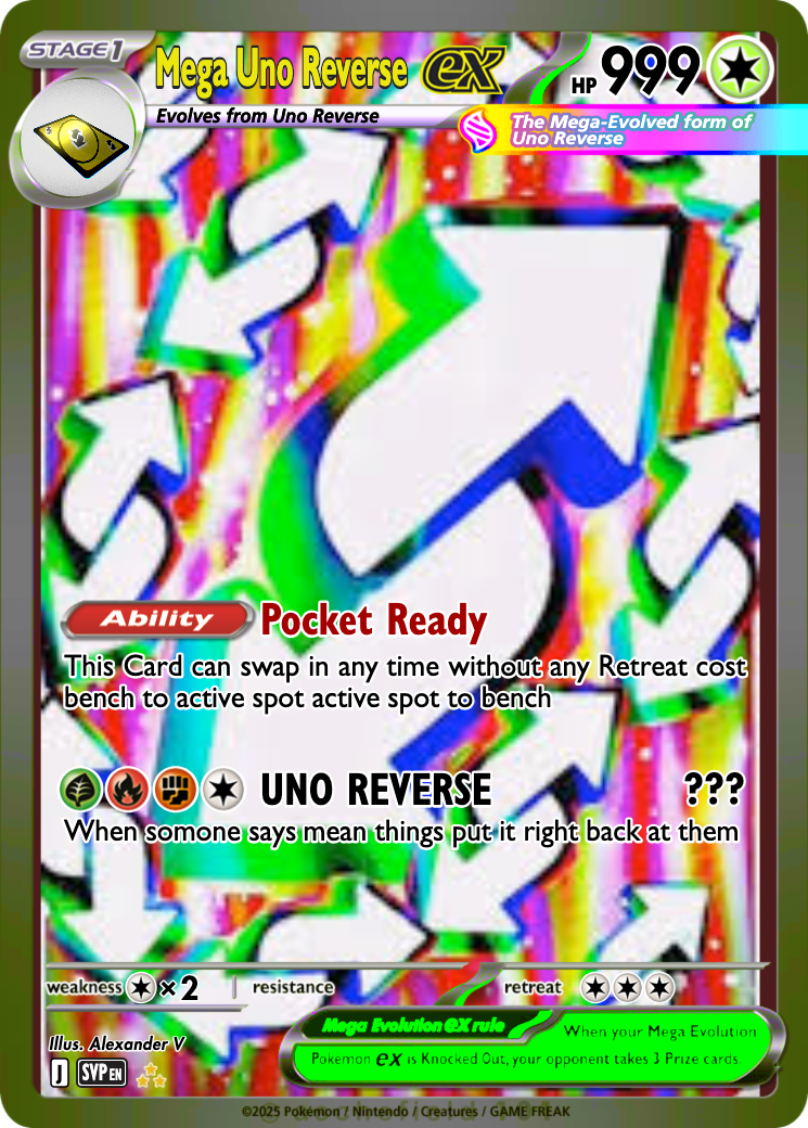 Mega Uno Reverse - PokeZands