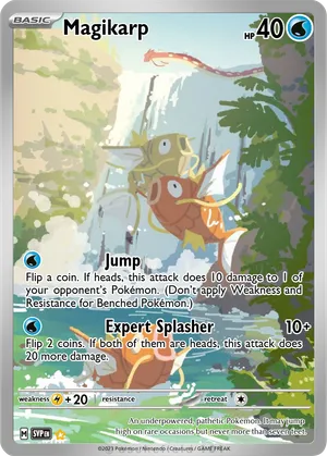 magikarp pokemon card value - 129/165 - Pokemon 151 - Reverse Foil holofoil pattern or surface detail) Magikarp - Poke_ARTs