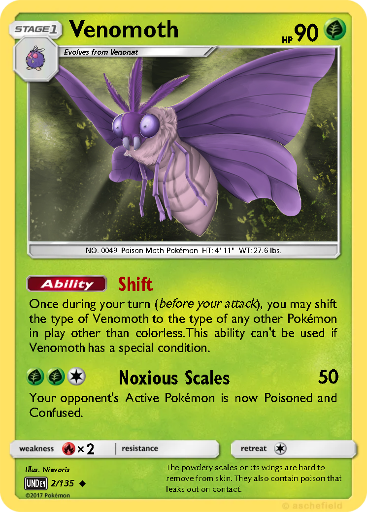 Venomoth - Pokeman456