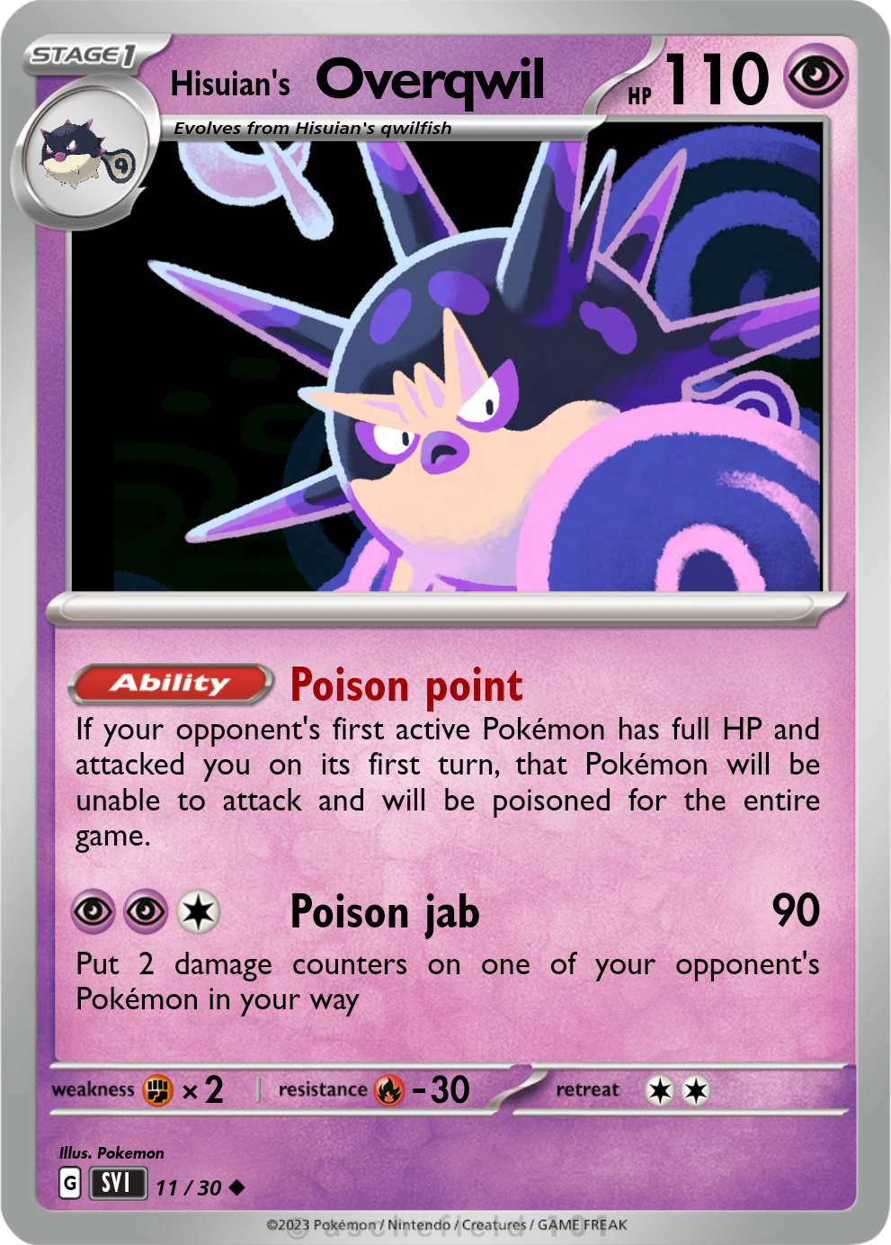 overqwil pokemon card value Overqwil