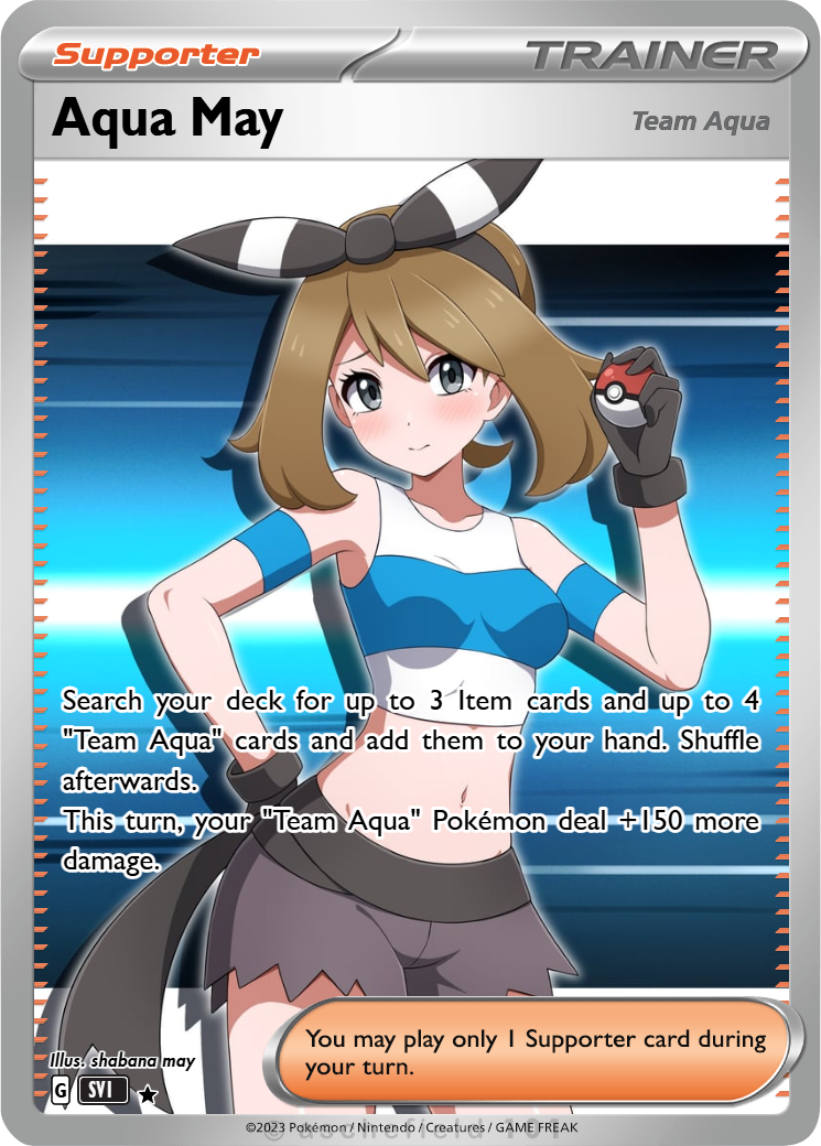 pokemon may card Just noticed that this trainer is May from the Ruby and Sapphire games :  r/PokemonTCG