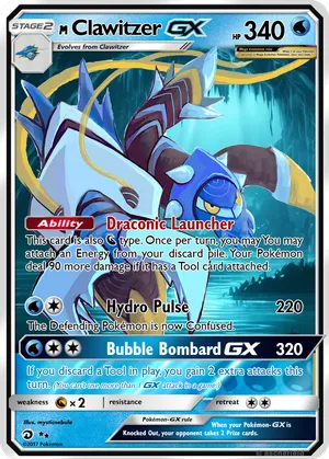 clawitzer pokemon card Clawitzer "Poliwhirl" misprint card. How much would this be able to be sold for? : r/pkmntcgcollections