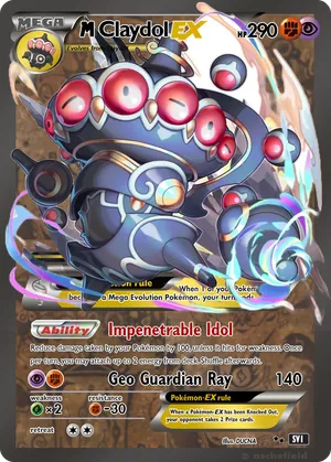 pokemon claydol card 095/197 Holo - Obsidian Flames Uncommon Card Type Pokemon Diamond & Pearl Great