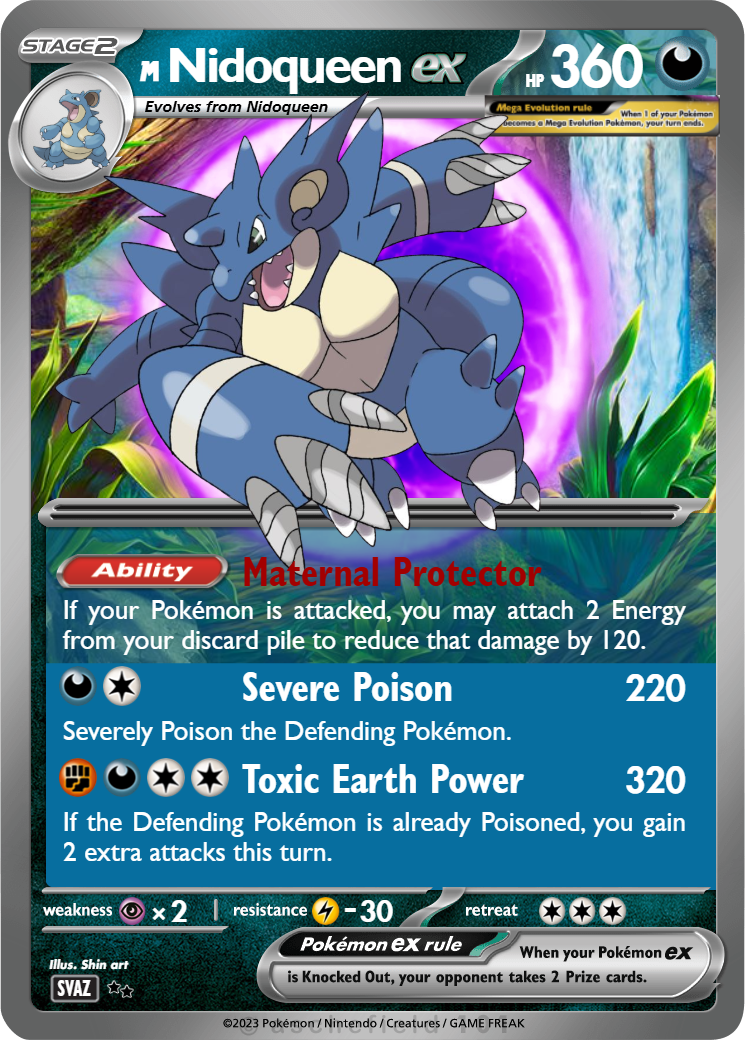 Nidoqueen - PoketrGerman