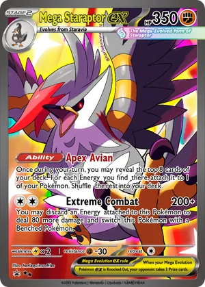 staraptor pokemon card Vintage Rare - Staraptor Stormfront Non-Holo Pokemon Card 27/100