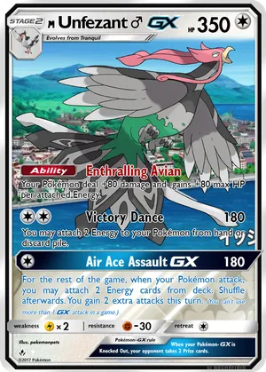 pokemon unfezant card Unfezant - SV: Black Bolt