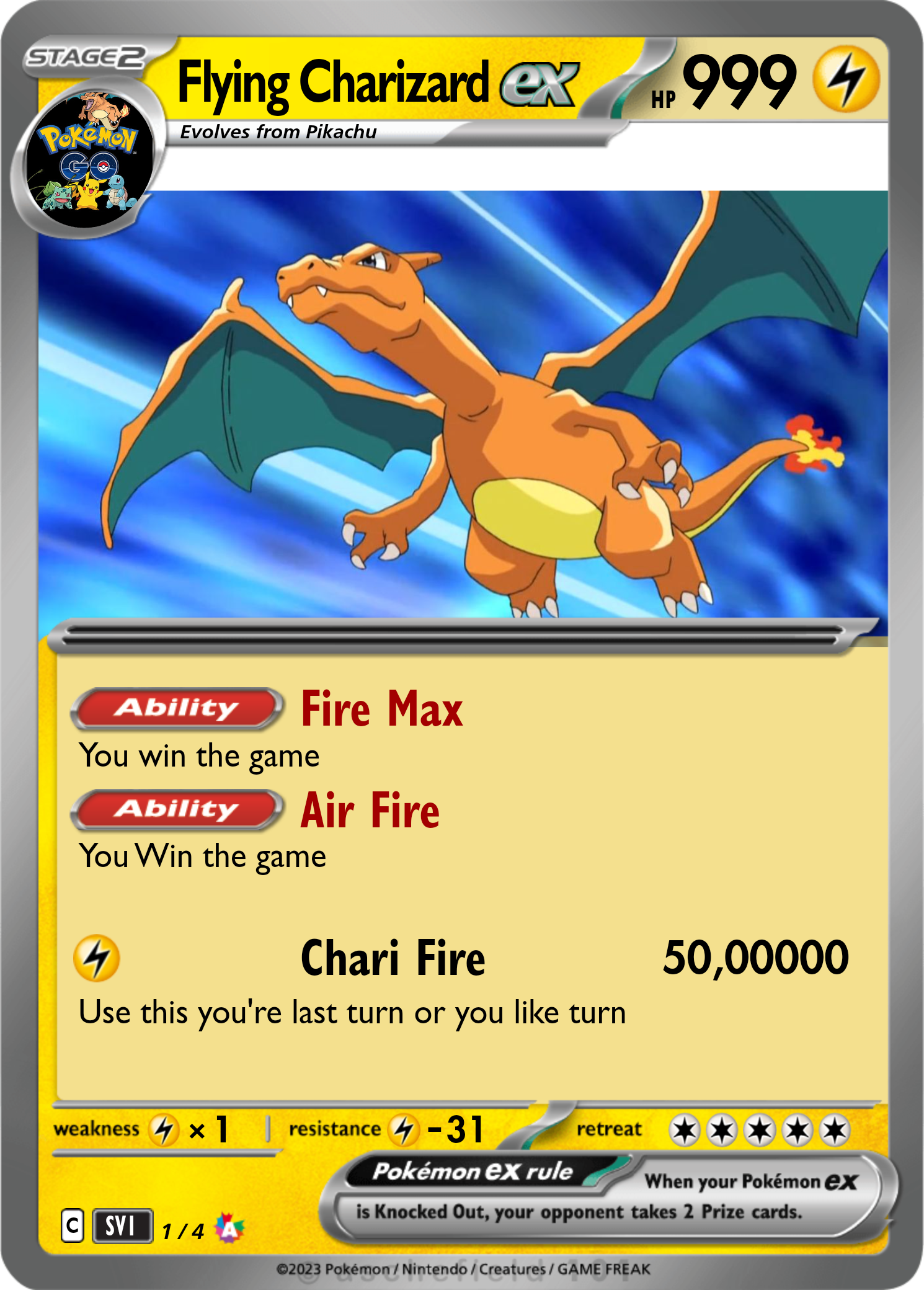 flying charizard pokemon card Flying Charizard
