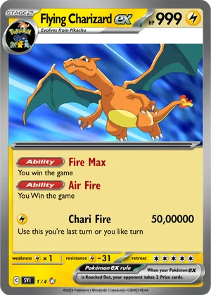 flying charizard pokemon card Pokemon card sv2a 201/165 Charizard ex SAR Scarlet & Violet 151 TOP