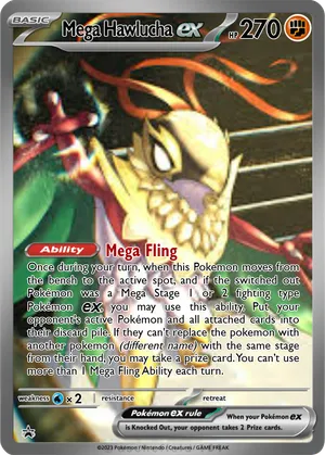 hawlucha pokemon cards 2025 Mega Dream EX - Mega Hawlucha