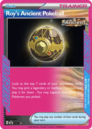 pokemon circle cards DIY For this reason theyre suitable for casual or open tournament play Roy's Ancient Pokeball - ProAlolo