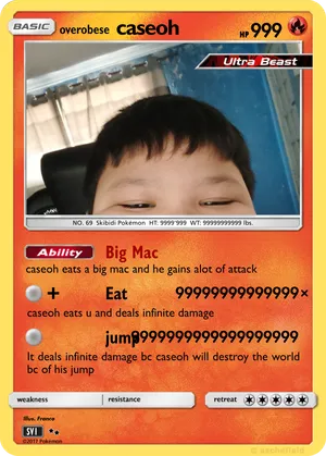 the best pokemon card in the world caseoh Caseoh Pokemon Card