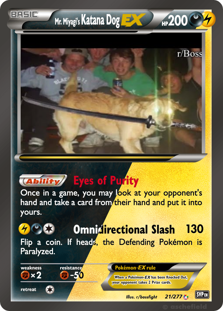 dog man pokemon card Personalized Pet PKM Card, Custom Your Pet as a Poke Card, Portrai exciting gameplay University Games, Dog Man Hot