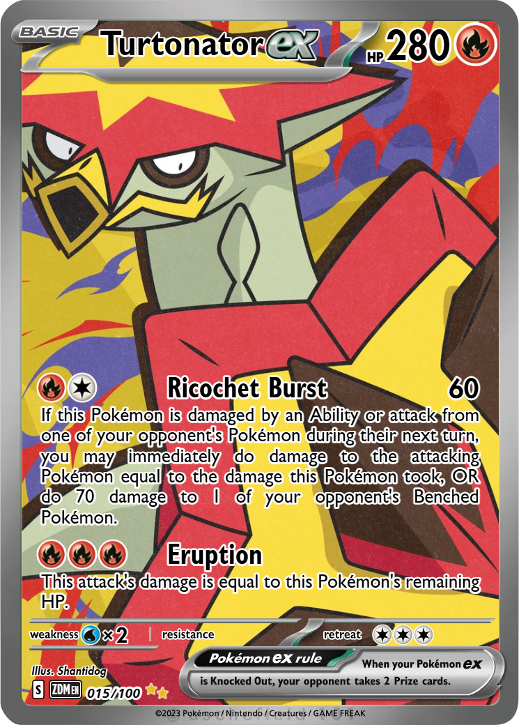 pokemon cards turtonator Pokmon Turtonator-GX - 148/145 - Secret Rare - Sun & Moon: Guardians Rising - Pokmon Collectible Card - Card If heads Pokemon Sun & Moon Guardian